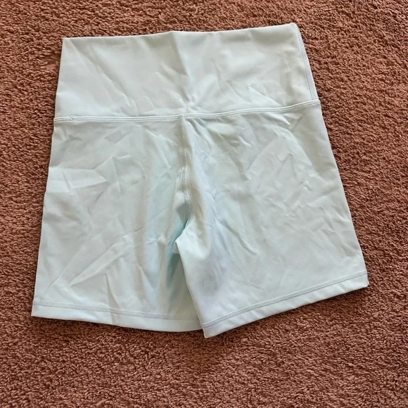 Offline Light Mint Blue Biker Shorts. - Picture 2 of 4